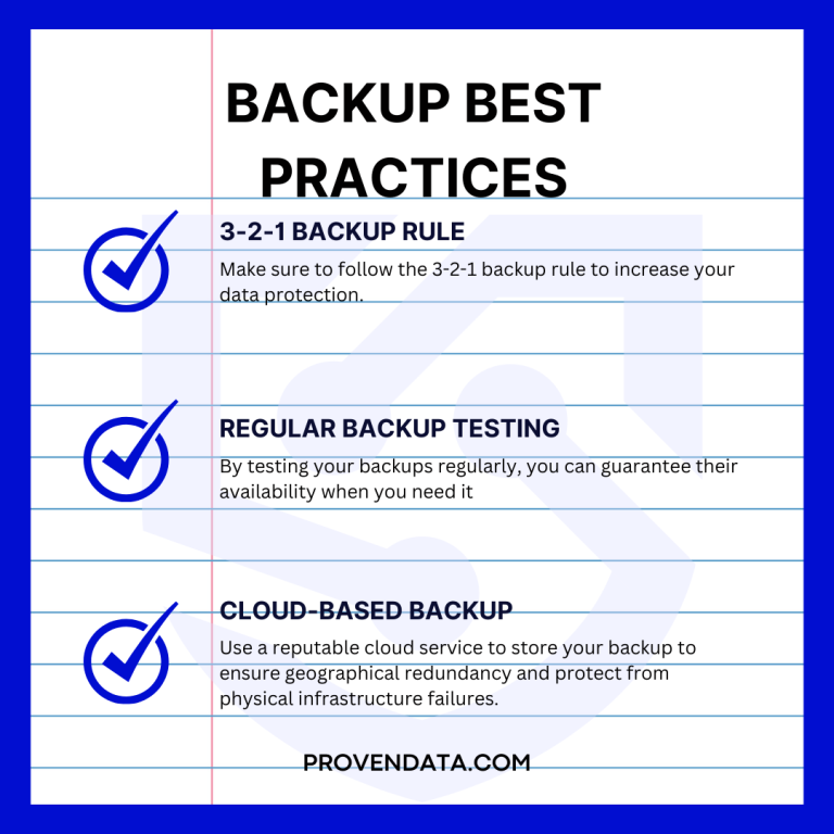 Build a resilient data backup strategy