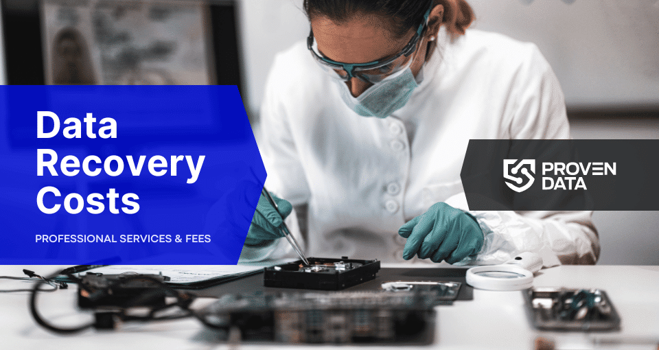 Learn about the factors that determine the cost of data recovery and what you should expect from a data recovery company.