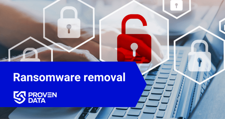 Steps for ransomware removal process:​ Identify the ransomware Assess the type and extent of damage Detect how the attack happened Remove the ransomware and patch vulnerabilities Unlock encrypted data
