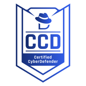 Certified CyberDefender (CCD) - Issued by CyberDefenders